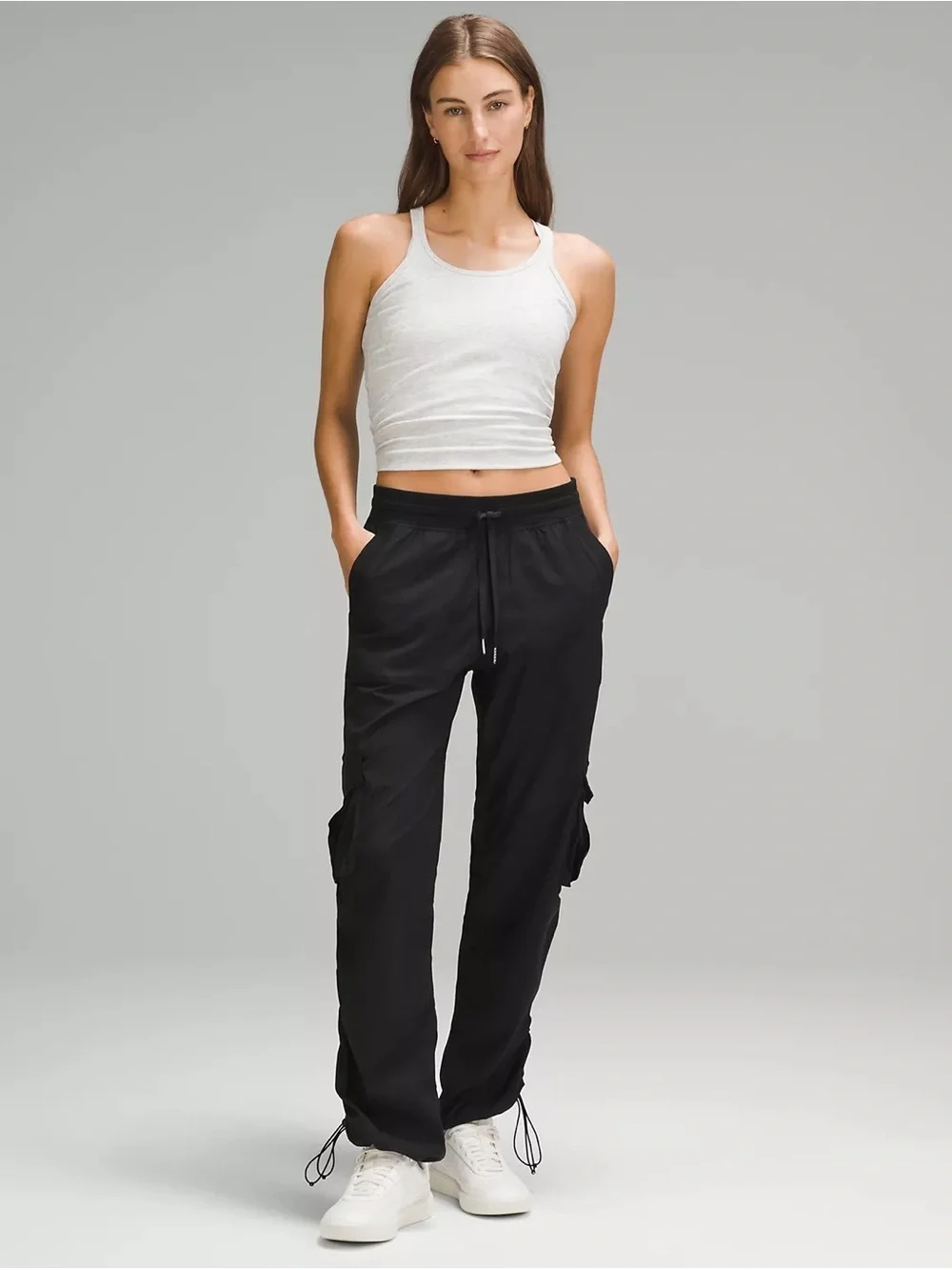 lululemon athletica Women’s Dance Studio Relaxed-Fit Mid-Rise Cargo Pant XS EUC